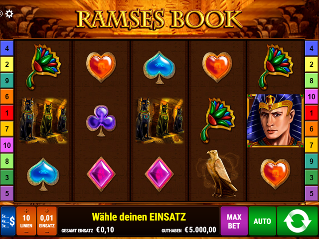 Jogar slots gratis Ramses Book